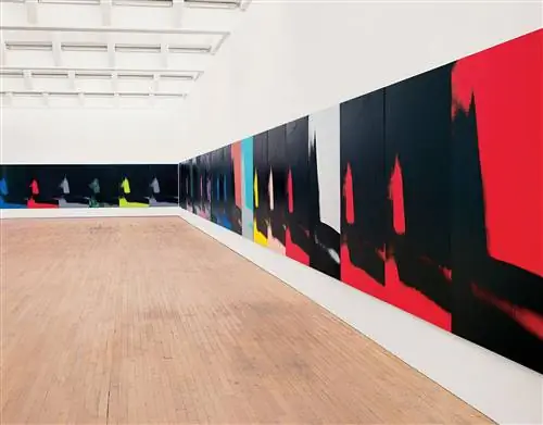 Редкий показ «Теней» (1978-79) совпадет с показом Уитни Уорхола «Студия Билла Джейкобсона», Нью-Йорк; Редкий показ «Теней» (1978-79) совпадет с показом Уитни Уорхола «Студия Билла Джейкобсона», Нью-Йорк;