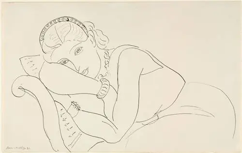 Анри Матисс, « Отдыхающая женщина в тиаре» (1936) является частью первой выставки работ на бумаге в новом Центре исследований Матисса Рут Р. Мардер в Художественном музее Балтимора. Анри Матисс, « Отдыхающая женщина в тиаре» (1936) является частью первой выставки работ на бумаге в новом Центре исследований Матисса Рут Р. Мардер в Художественном музее Балтимора.
