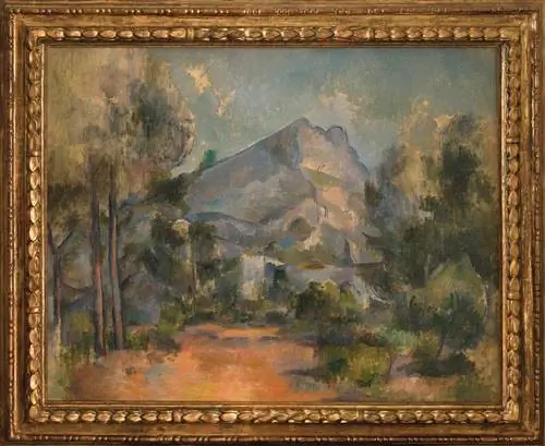 Гора Сент-Виктуар Поля Сезанна (1897 г.) - разделена между швейцарским и французским Художественным музеем Берна. Гора Сент-Виктуар Поля Сезанна (1897 г.) - разделена между швейцарским и французским Художественным музеем Берна.