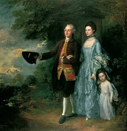 Семья Байам, изображенная на этой картине Томаса Гейнсборо 1762–1766 годов, была связана с работорговлей. Семья Байам, изображенная на этой картине Томаса Гейнсборо 1762–1766 годов, была связана с работорговлей.