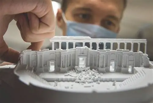 Фрагмент 3D-модели Пальмиры, созданной Российским институтом истории материальной культуры с использованием 55 000 аэрофотоснимков. Фрагмент 3D-модели Пальмиры, созданной Российским институтом истории материальной культуры с использованием 55 000 аэрофотоснимков.