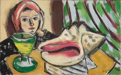 Макс Бекманн, Натюрморт с большой раковиной (1939) Макс Бекманн, Натюрморт с большой раковиной (1939)