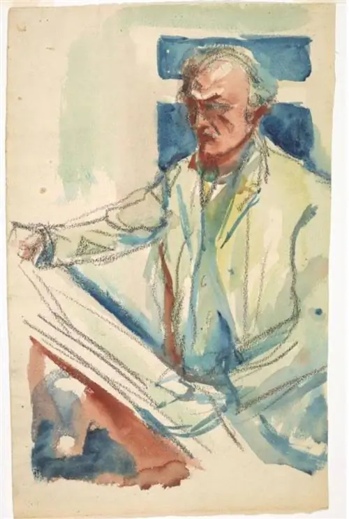 «Автопортрет Мунка с альбомом для зарисовок» (1914–1919) является частью новой онлайн-базы данных Музея Мунка. «Автопортрет Мунка с альбомом для зарисовок» (1914–1919) является частью новой онлайн-базы данных Музея Мунка.