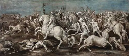 Победа Константина - Джузеппе Чезари или «Кавальер д’Арпино» (ок. 1635-40) Победа Константина - Джузеппе Чезари или «Кавальер д’Арпино» (ок. 1635-40)