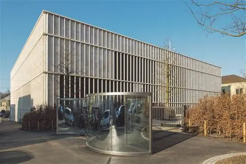 Новое расширение Kunsthaus Zurich с Sine Wave/ZigZag Дэна Грэма (2007-09) Новое расширение Kunsthaus Zurich с Sine Wave/ZigZag Дэна Грэма (2007-09)