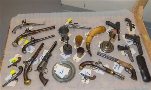 Более 50 исторических единиц оружия возвращены в музеи США, из которых они были украдены десятилетия назад