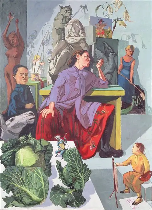 Паула Рего « Художник в своей студии» (1993)