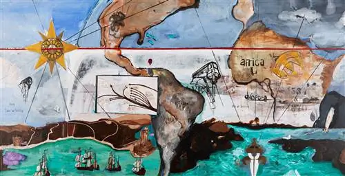 Арьян Мартинс, Атлантика (2016) был представлен в 34-м выпуске Биеннале в Сан-Паулу под названием Faz escuro mas eu canto (Хотя темно, я все еще пою) в 2021 году. Арьян Мартинс, Атлантика (2016) был представлен в 34-м выпуске Биеннале в Сан-Паулу под названием Faz escuro mas eu canto (Хотя темно, я все еще пою) в 2021 году.