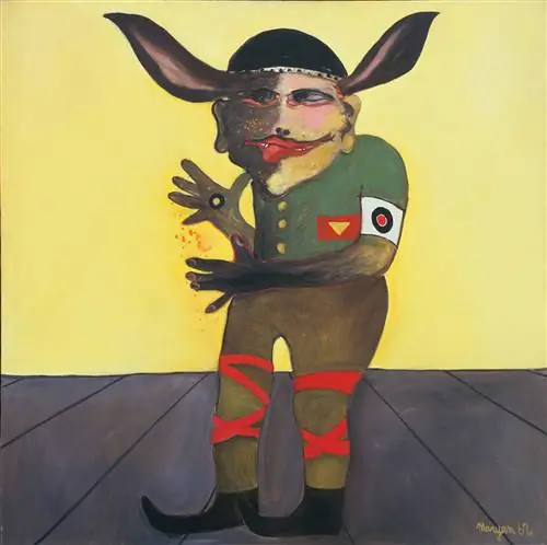 Марьян, Персонаж (1962). Собрание Анны Ваксман Гигон. Марьян, Персонаж (1962). Собрание Анны Ваксман Гигон.