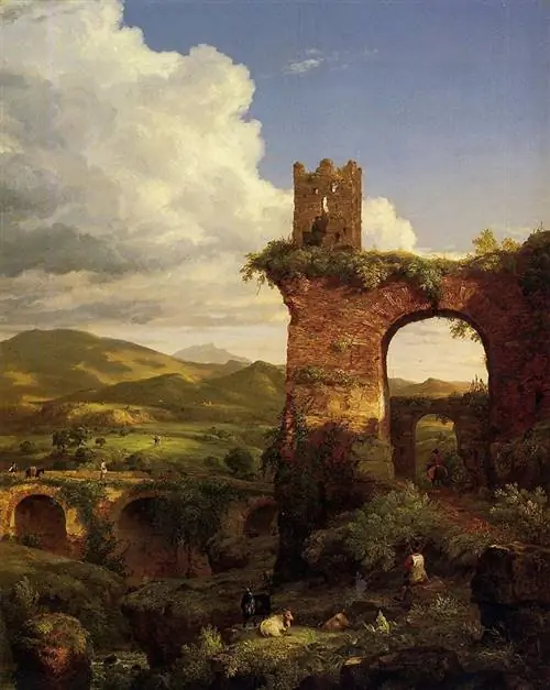 «Арка Нерона» Томаса Коула (1846 г.) «Арка Нерона» Томаса Коула (1846 г.)