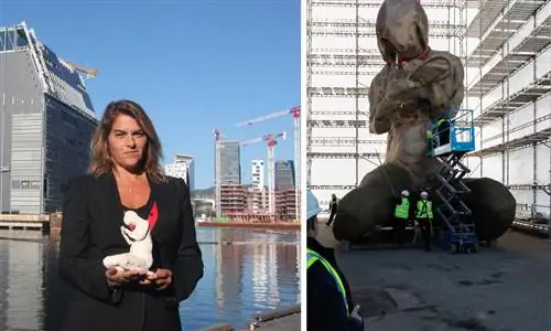 Огромная скульптура Трейси Эмин в честь ее матери наконец прибыла в Осло