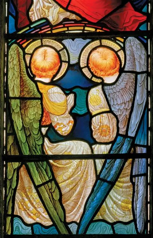 Обычно хорошо: деталь из окна Te Deum, St Mary and All Saints, Plymstock, Devon, J. W. Браун для Fouracre & Watson (около 1888 г.) Обычно хорошо: деталь из окна Te Deum, St Mary and All Saints, Plymstock, Devon, J. W. Браун для Fouracre & Watson (около 1888 г.)