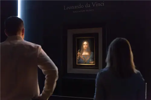 Работа была продана за 450 миллионов долларов (с учетом гонорара) на аукционе Christie’s в Нью-Йорке 15 ноября прошлого года Christie’s Images Ltd. Работа была продана за 450 миллионов долларов (с учетом гонорара) на аукционе Christie’s в Нью-Йорке 15 ноября прошлого года Christie’s Images Ltd.