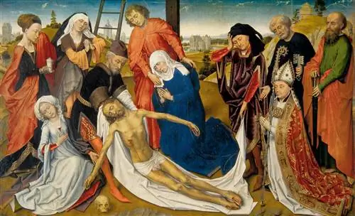 Эксперты хотят установить, какая часть «Оплакивания Христа» (1460–1464) выполнена мастерской художника Маурицхёйс Эксперты хотят установить, какая часть «Оплакивания Христа» (1460–1464) выполнена мастерской художника Маурицхёйс