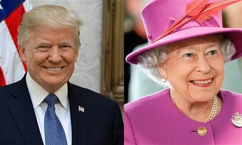 Какое искусство королева показала Дональду Трампу?