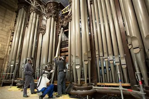 В органе 8000 труб. В органе 8000 труб.