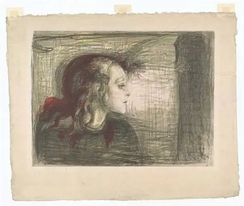 «Больной ребенок» Эдварда Мунка (1896) был вдохновлен смертью его старшей сестры от туберкулеза. «Больной ребенок» Эдварда Мунка (1896) был вдохновлен смертью его старшей сестры от туберкулеза.