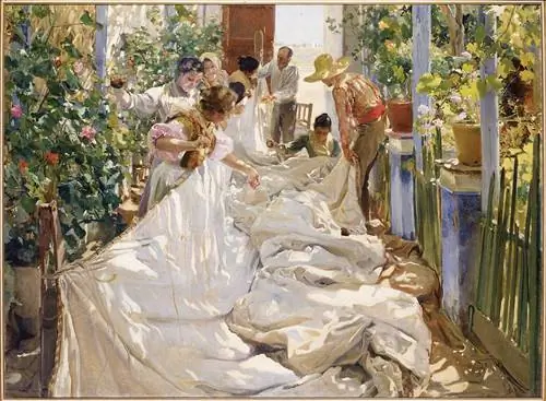 Шитье паруса Хоакина Сорольи (1896) Шитье паруса Хоакина Сорольи (1896)
