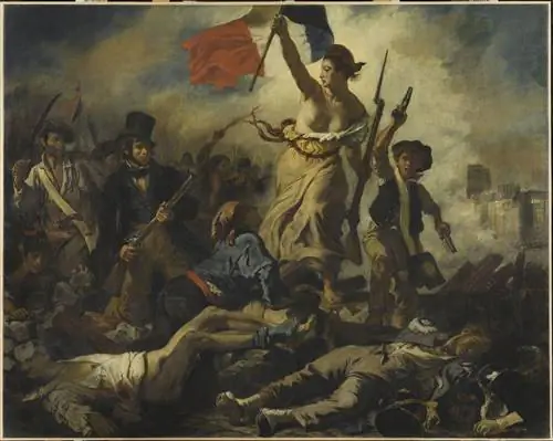Свобода, ведущая народ (1831 г.), когда Делакруа сыграл иконописца французского государственного музея Лувр / Мишеля Уртадо. Свобода, ведущая народ (1831 г.), когда Делакруа сыграл иконописца французского государственного музея Лувр / Мишеля Уртадо.