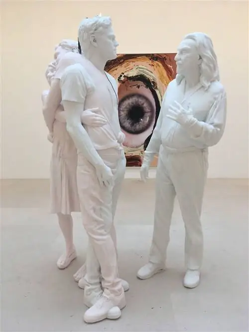 Лео Урса Фишера на выставке в галерее Gagosian в Париже Лео Урса Фишера на выставке в галерее Gagosian в Париже