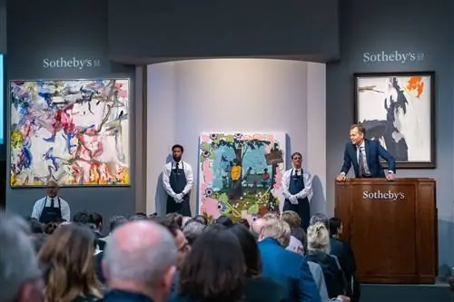 Sotheby's набирает обороты во время вялой недели искусства с продажей современного искусства на 270,7 млн долларов. Sotheby's набирает обороты во время вялой недели искусства с продажей современного искусства на 270,7 млн долларов.