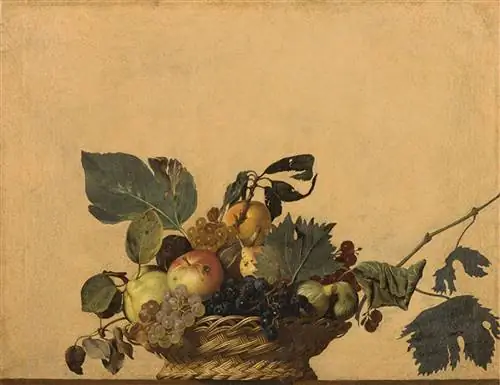 Canestra di Frutta Караваджо (чаша с фруктами, 1594–1598 гг.), оцифрованная в 2021 г. Canestra di Frutta Караваджо (чаша с фруктами, 1594–1598 гг.), оцифрованная в 2021 г.