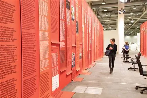 Инсталляции Open Secret I и II Андреа Бауэрс на выставке в секторе Unlimited Art Basel Инсталляции Open Secret I и II Андреа Бауэрс на выставке в секторе Unlimited Art Basel