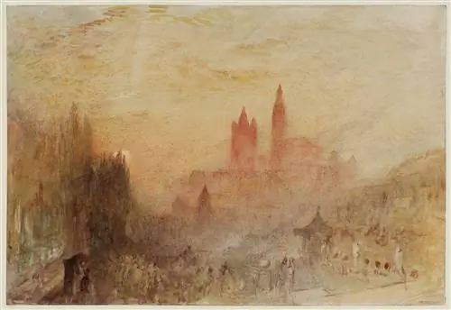 Дж. М. У. Тернер, Лозанна: закат (1841–182 гг.)