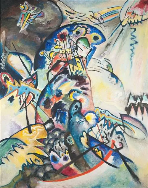 «Голубой гребень» Василия Кандинского (1917) в настоящее время выставлен в Саудовской Аравии. «Голубой гребень» Василия Кандинского (1917) в настоящее время выставлен в Саудовской Аравии.