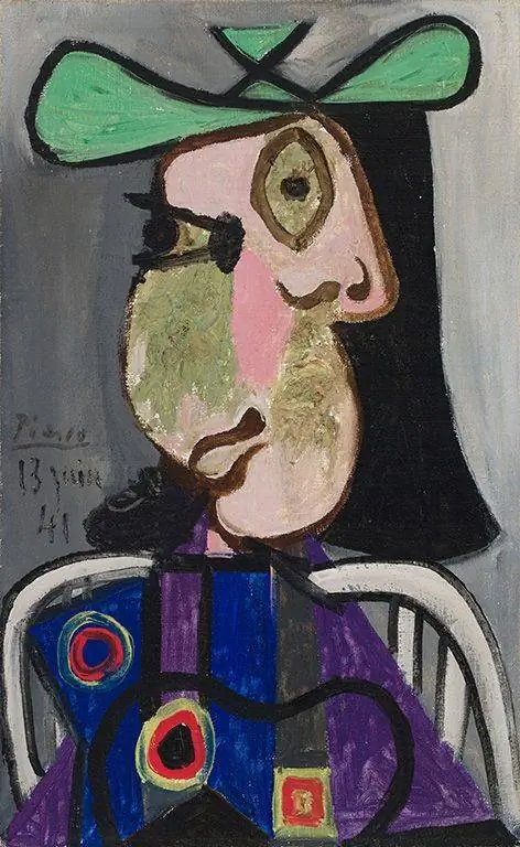 Femme au Chapeau Пикассо (1941) Аукционный дом Heffel Fine Art Femme au Chapeau Пикассо (1941) Аукционный дом Heffel Fine Art