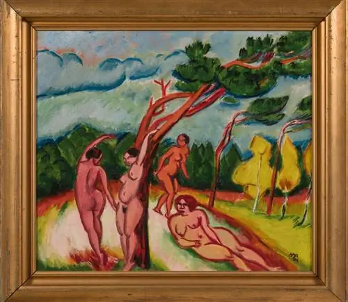 Макс Пехштейн, Nus dans un paysage (1912)