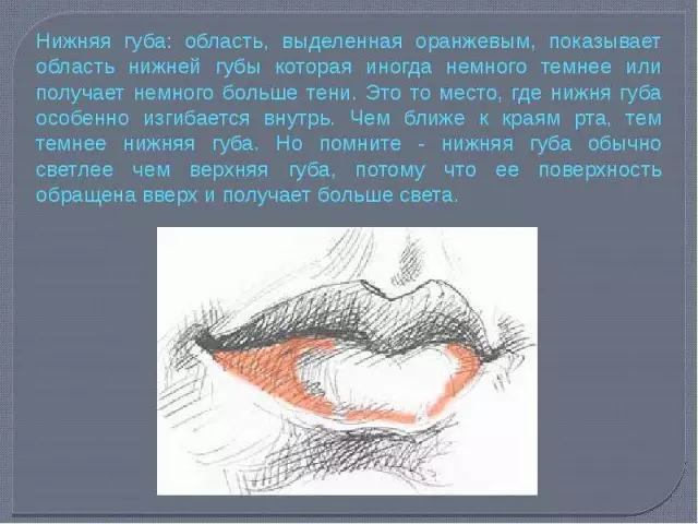 Рисование губ: пошаговое руководство