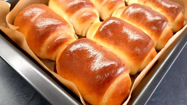 Как сделать легкие и воздушные японские японские хлебные булочки для ужинов