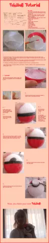Pokeball take tutorial: как сделать веселый пирог покемона