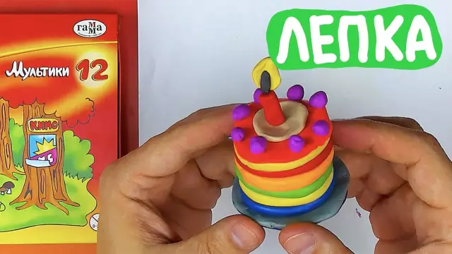 Как лепить торт с рисом krispies