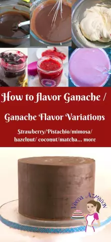 Как ganache торт: 2 способа покрыть торты в шоколаде