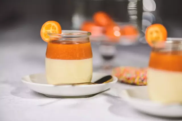 Простой рецепт panna cotta с пахтой