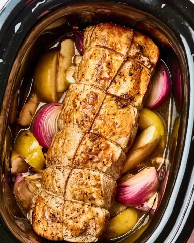 Crock-pot персиковый сапожник в 3 простых шага