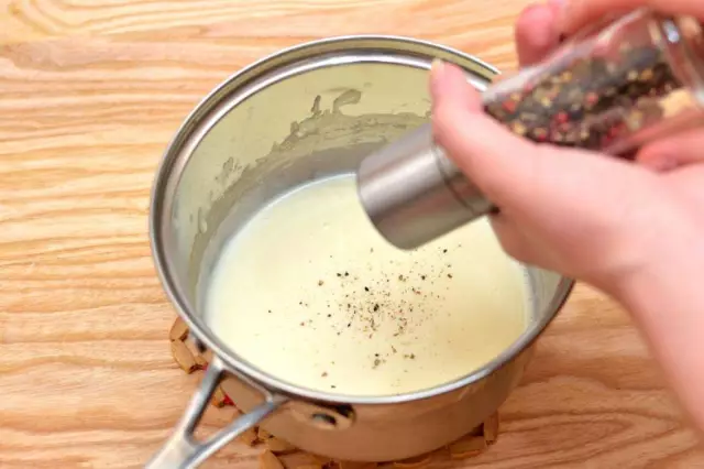 Как сделать соус из бешамель