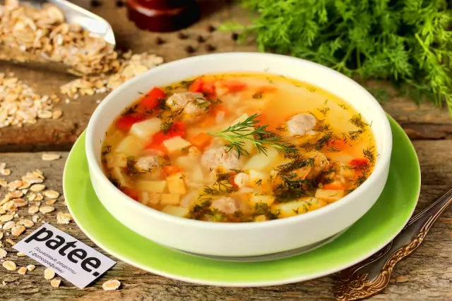 Овощной суп с рецептом фарро - рецепты пищи и кулинарии
