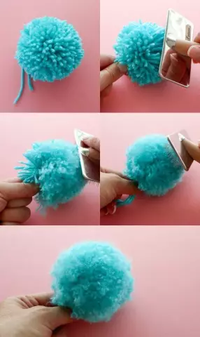 Как сделать pompoms 3 способами