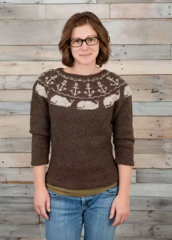Ремесленничество становится творческим: jessica hutton's custom yoke sweater
