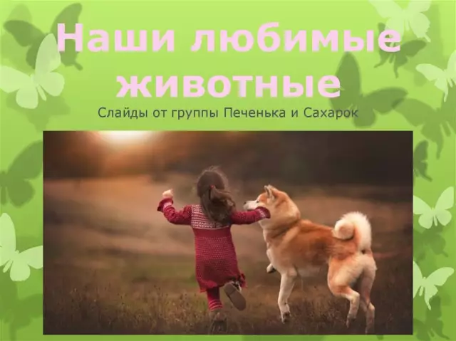 Наши любимые друзья