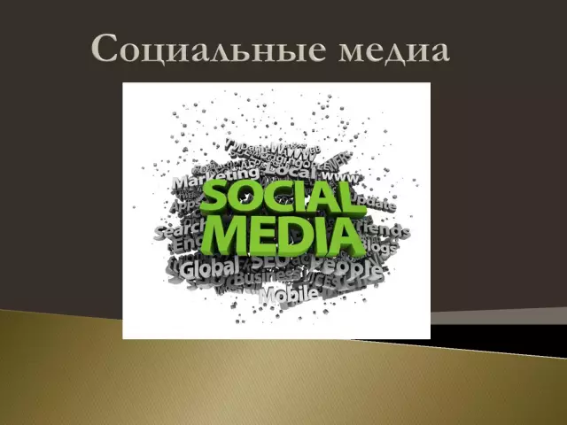 Социальные медиа для шитья: быть социальным