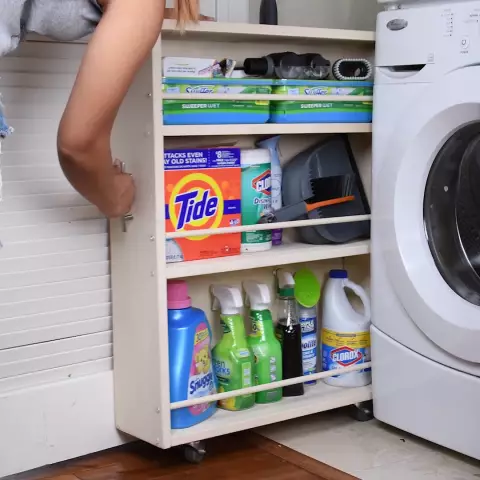 DIY Space-Saving Складной боковой стол