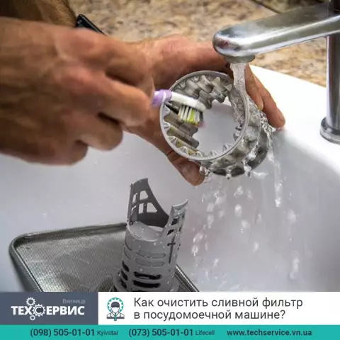 Как очистить сливной фильтр от Frigidaire Передняя нагрузка