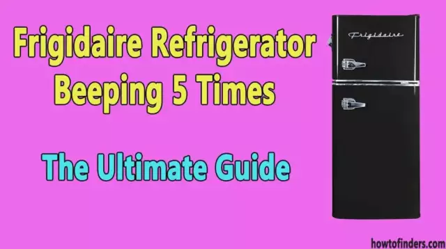 Как найти номер модели на диске Frigidaire