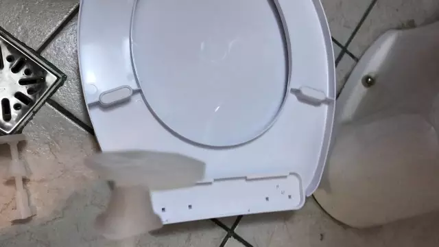 Как установить крышку болта для туалета