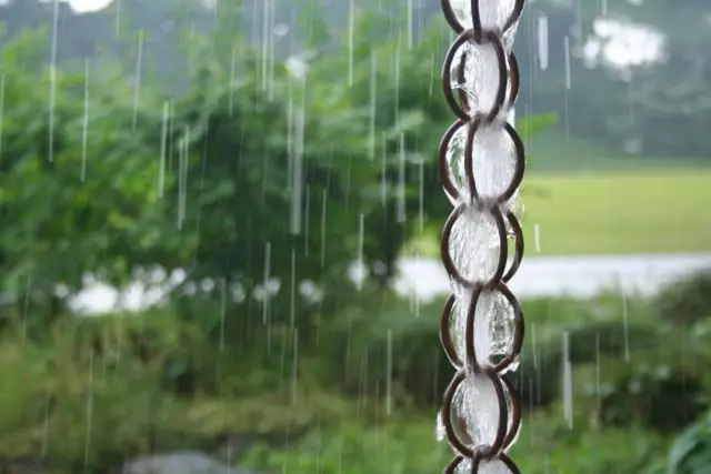 Как сделать функцию Rain Chain Water