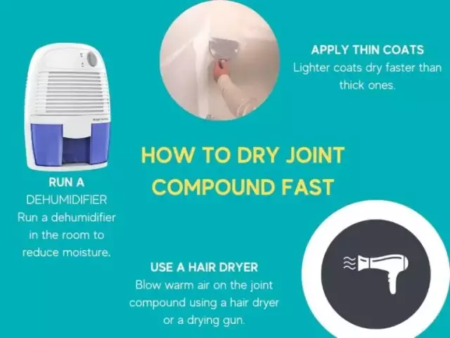 Советы по использованию Drywall Compound Dry Faster